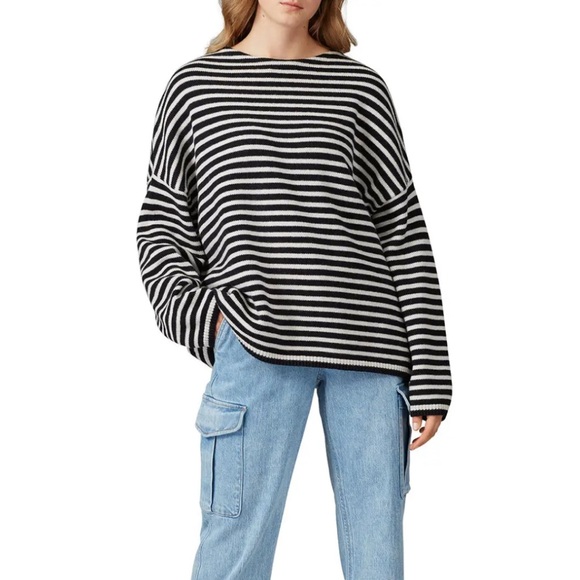 All Saints Sweaters - Allsaints Acid Marcel Crewneck Jumper Sweater